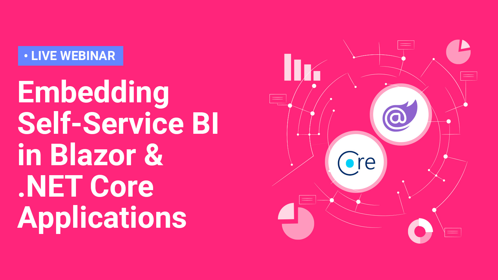 Incorporación de BI de autoservicio en aplicaciones Blazor y .NET Core