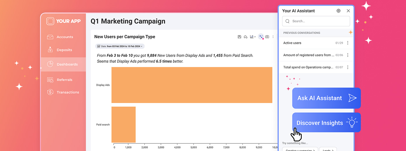 Reveal AI-powered analytics feature image